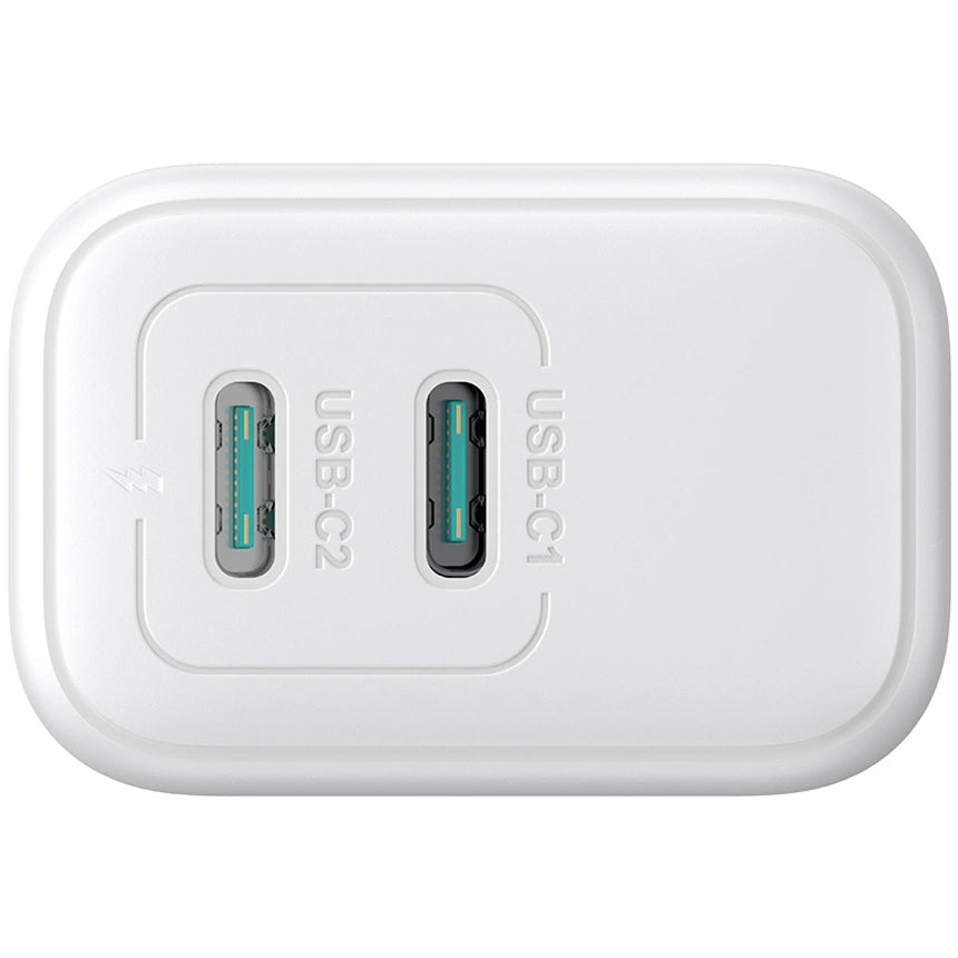 Зарядно за мрежа Joyroom JR-TCF12, 20W, 3A, 2 x USB-C, Бяло