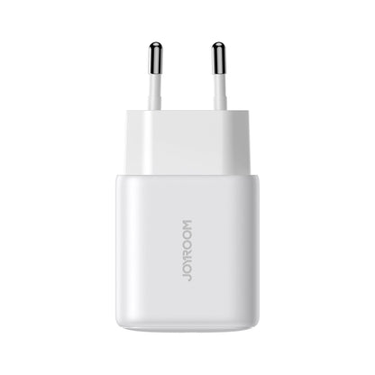 Зарядно устройство за мрежа Joyroom JR-TCF21, 20W, 3A, 1 x USB-A - 1 x USB-C, Бяло