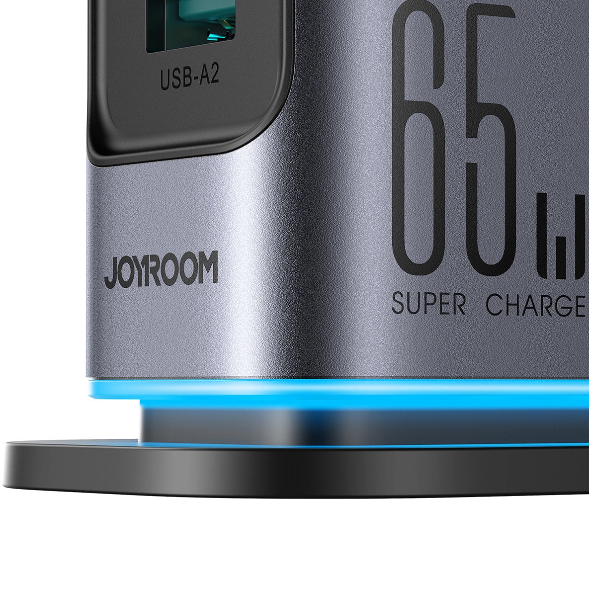Зарядно устройство Joyroom JR-TCM02, 65W, 3.25A, 2 x USB-A - 4 x USB-C, Сиво
