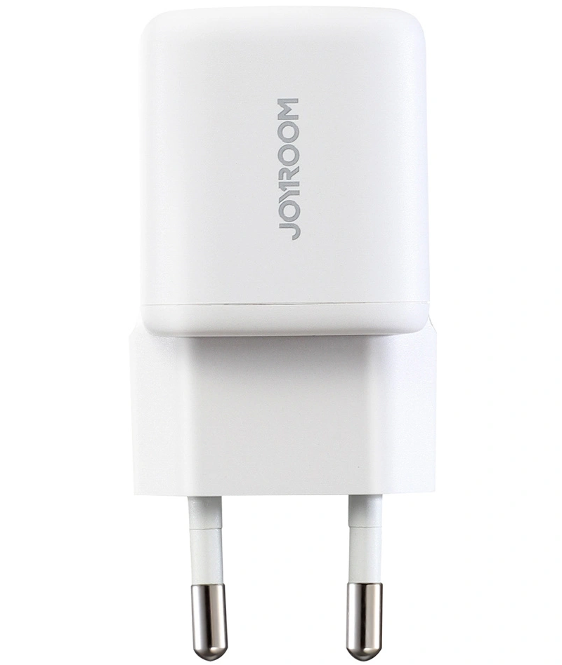 Зарядно устройство за мрежа Joyroom JR-TG7, 33W, 3A, 1 x USB-A - 1 x USB-C, Бяло