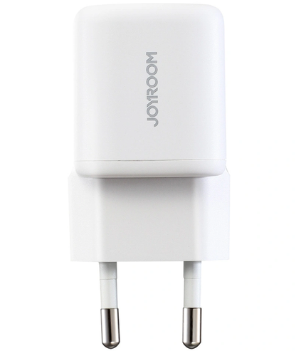 Зарядно устройство за мрежа Joyroom JR-TG7, 33W, 3A, 1 x USB-A - 1 x USB-C, Бяло