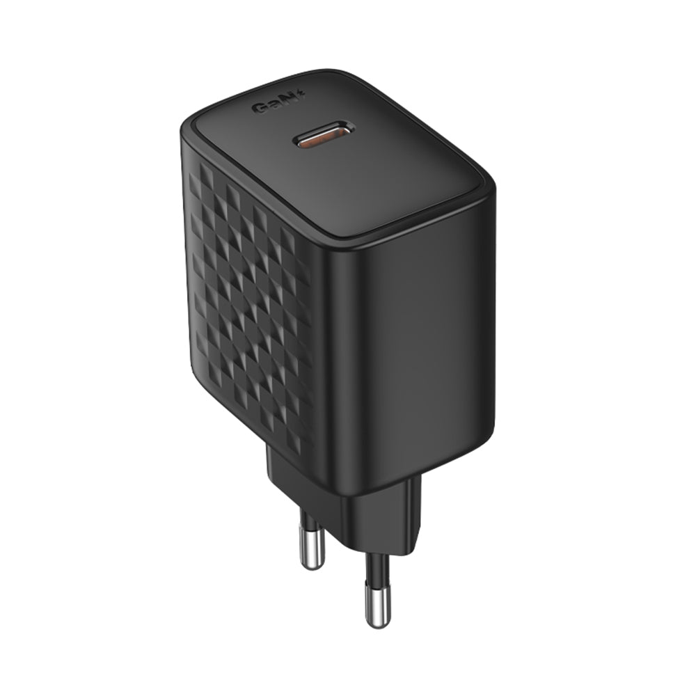 Зарядно устройство за мрежа Lito LC20, 45W, 3A, 1 x USB-C, Черно