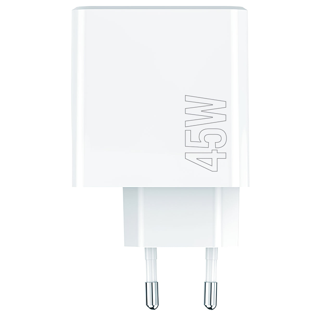 Мрежово зарядно устройство MaXlife MXTC-07-45ACC, 45W, 3A, 1 x USB-A - 2 x USB-C, бяло 