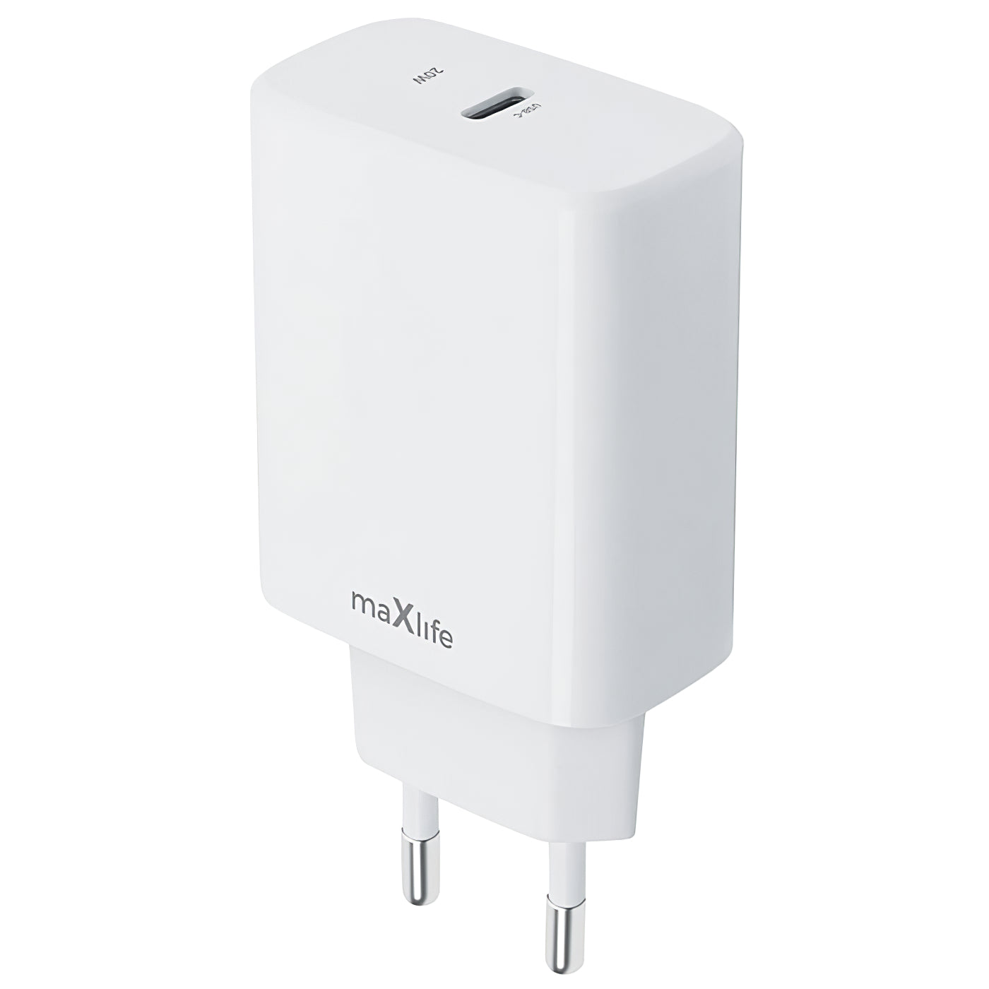 MaXlife MXTC-10-20C, 20W, 3A, 1 x USB-C, бял 