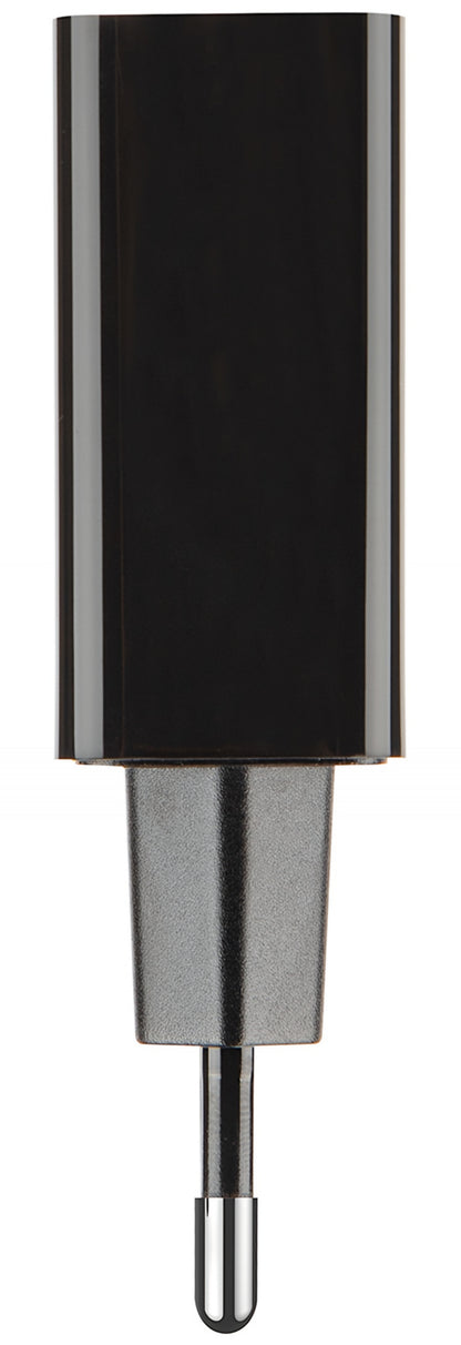 Зарядно за мрежа MaXlife MXTC-12, 24W, 2.4A, 2 x USB-A, Черно