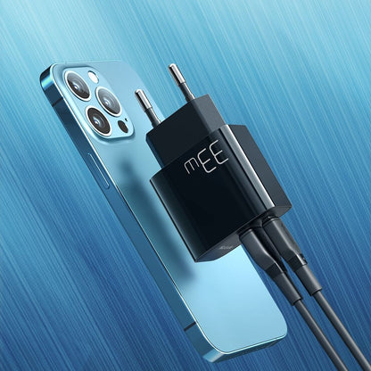 Зарядно устройство за мрежа McDodo CH-0921, 33W, 3A, 1 x USB-A - 1 x USB-C, Черно