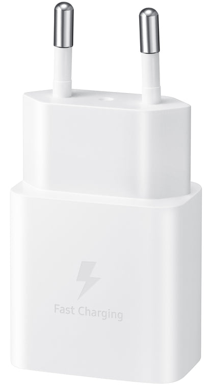 Зарядно устройство за мрежа Samsung, 15W, 2A, 1 x USB-C, Бяло GP-PTU023DYAWQ