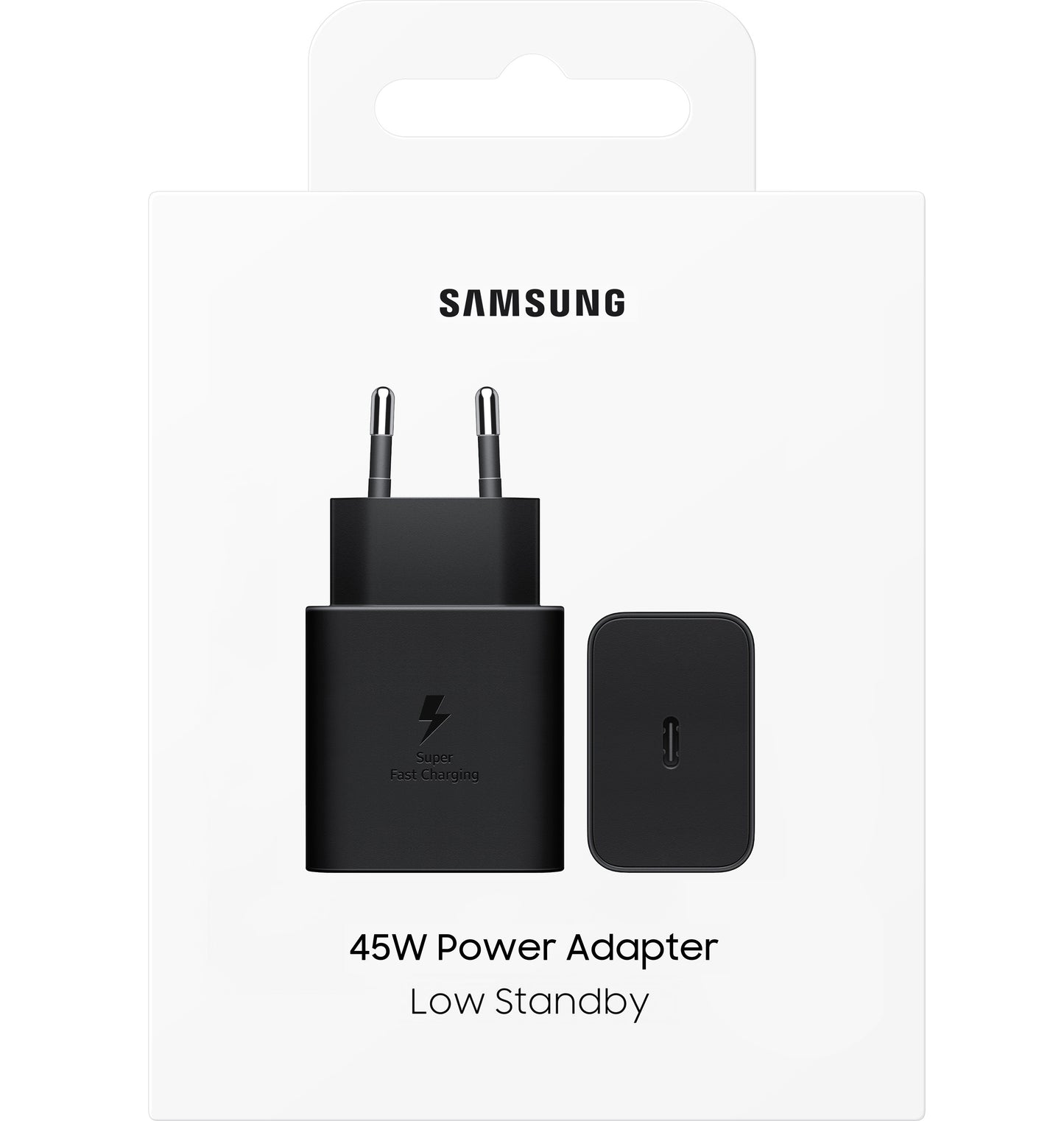 Зарядно устройство за мрежа Samsung, 45W, 4.05A, 1 x USB-C, Черно EP-T4511NBEGEU