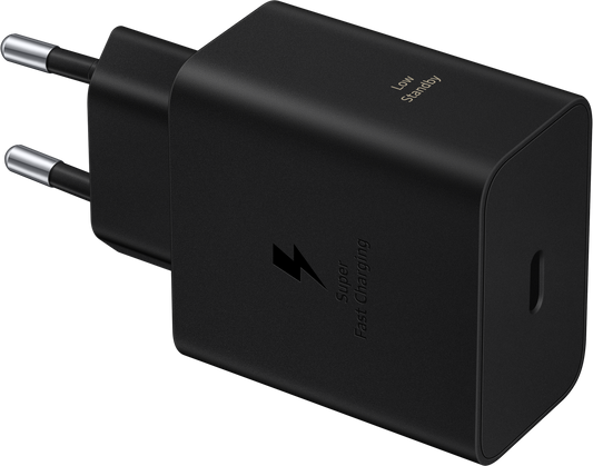 Зарядно за мрежа Samsung, 60W, 3A, 1 x USB-C, Черно EP-T6010NBEGWW