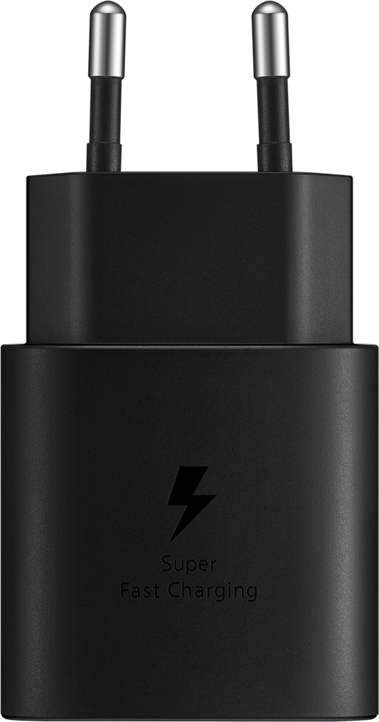 Мрежово зарядно устройство Samsung EP-TA800, 25W, 3A, 1 x USB-C, черно GP-PTU021SOABQ GP-PTU021SOABQ