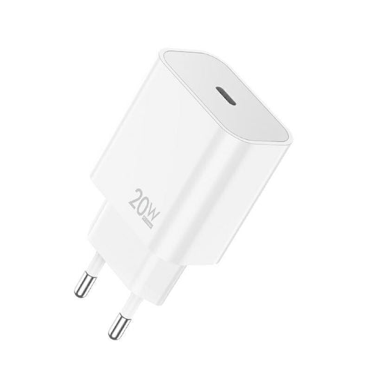 Зарядно устройство за мрежа Sendem OG73, 20W, 3A, 1 x USB-C, Бяло