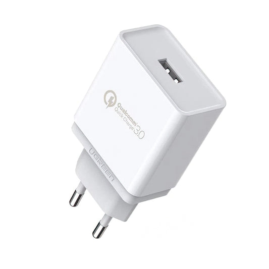 Зарядно за мрежа UGREEN CD122, 18W, 3A, 1 x USB-A, Бяло