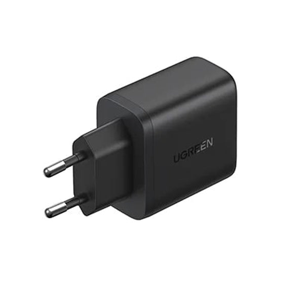 Зарядно за мрежа UGREEN X227, 20W, 3A, 1 x USB-A - 1 x USB-C, Черно