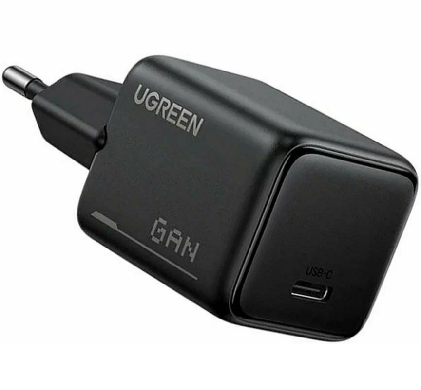 Зарядно за мрежа UGREEN X517, 25W, 3A, 1 x USB-C, Черно