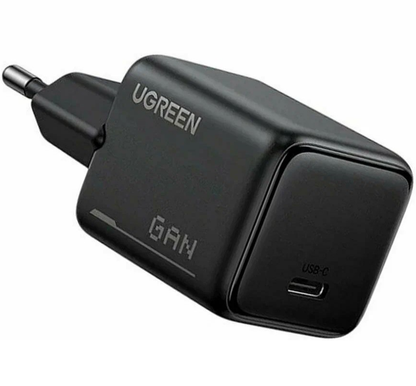 Зарядно за мрежа UGREEN X517, 25W, 3A, 1 x USB-C, Черно