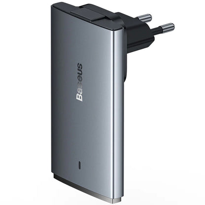 Baseus GaN5 Pro Ultra Slim, 65W, 3,25A, 1 x USB-C, 1 x USB-C, сив CCGP150113 