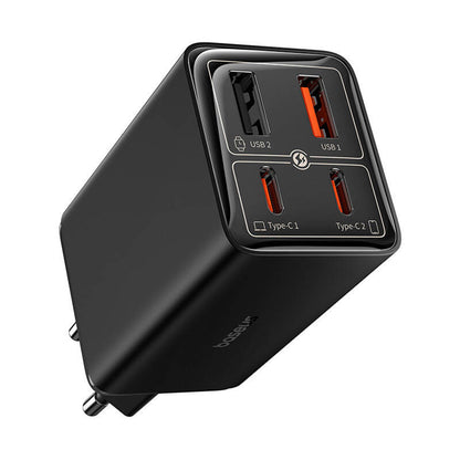 Мрежово зарядно устройство за USB-C Baseus GaN 6 Pro, 65W, 3,25A, 2 x USB-A - 2 x USB-C, черно P10162701113113-00 