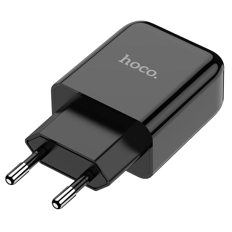 Зарядно устройство HOCO N2, 10W, 2A, 1 x USB-A, Черно