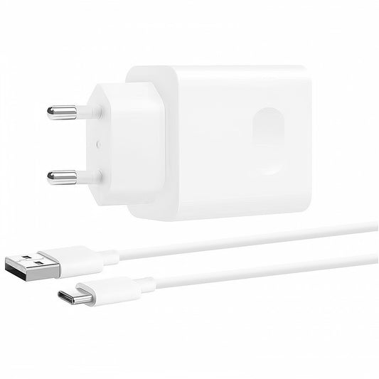 Huawei CP404B USB-C кабел Мрежово зарядно устройство Huawei CP404B, 22.5W, 2.25A, 1 x USB-A, бял 55033325