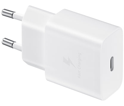 Мрежово зарядно устройство Samsung, 15W, 2A, 1 x USB-C, бяло EP-T1510NWEGEU