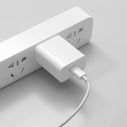 Мрежово зарядно устройство на Xiaomi, 20W, 3A, 1 x USB-C, бяло BHR4927GL