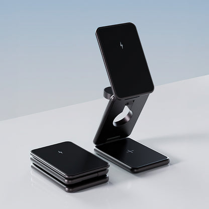 Allity Wireless Network Charger. AWC-230-22WMS 3in1, 22.5W, 1.67A, Gray