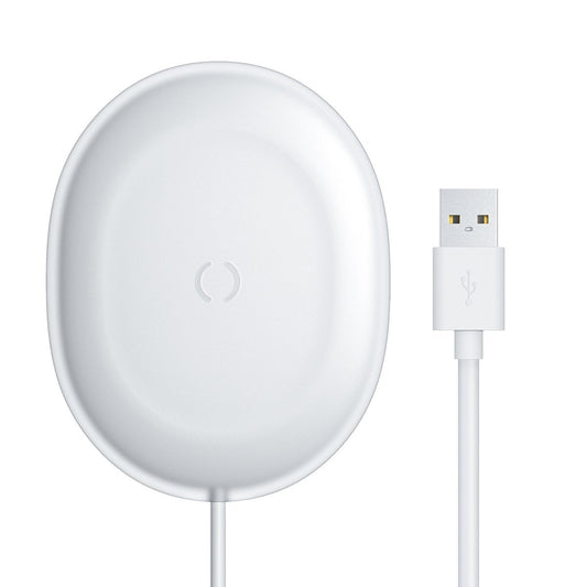 Безжично зарядно устройство за мрежа Baseus Jelly, 15W, 1.67A, Бяло WXGD-02