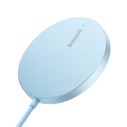 Безжично мрежово зарядно устройство Baseus Simple Simple Mini 3, 15W, 1,67A, синьо CCJJ040303