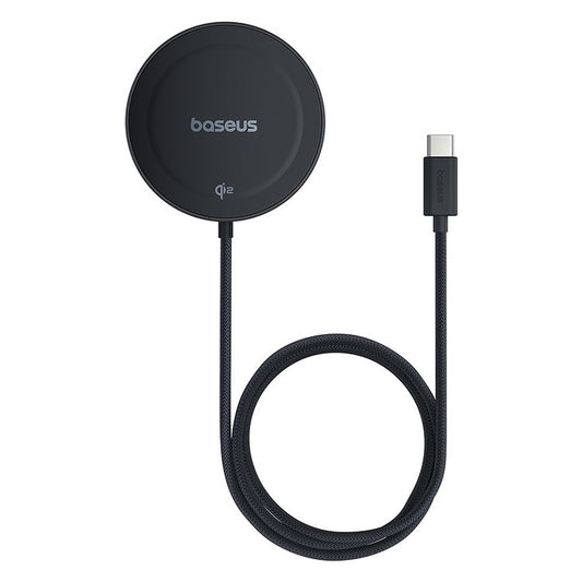 Безжично зарядно устройство Baseus Simple Mini4, 15W, 1.67A, Черно P10273300121-02