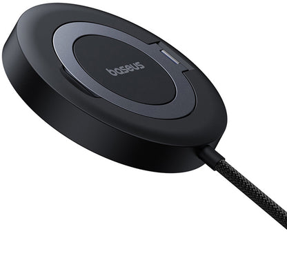 Безжично зарядно устройство Baseus Simple Mini4, 15W, 1.67A, Черно P10273300121-01