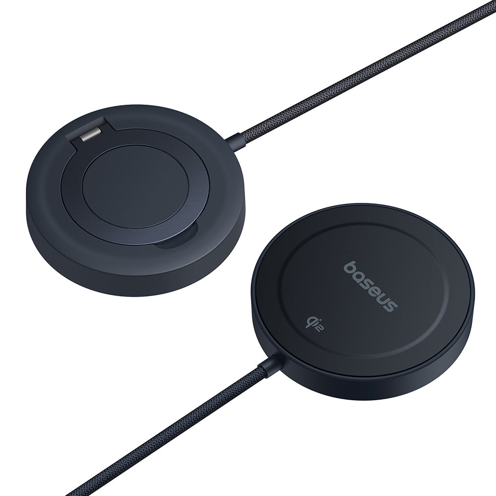 Безжично зарядно устройство Baseus Simple Mini4, 15W, 1.67A, Черно P10273300121-02