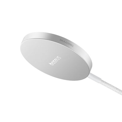Безжично зарядно устройство Baseus Simple Mini4 Air, 15W, 1.67A, Сребристо P10278200S11-00