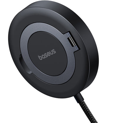 Безжично зарядно устройство Baseus Simple Mini4, 15W, 1.67A, Черно P10273300121-01