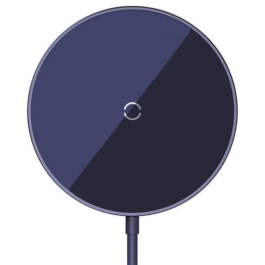 Безжично зарядно устройство Baseus Simple Mini3, 15W, 1.67A, Лилаво CCJJ040205