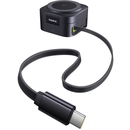 Безжично зарядно устройство за мрежа Baseus PicoGo 2in1, 67W, 3A, 1 x USB-C, Черно P10276800123-00
