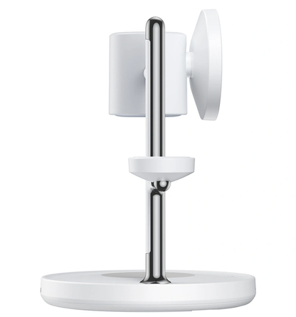 Безжично зарядно устройство Joyroom JR-W23 3в1, 15W, 1.67A, Бяло