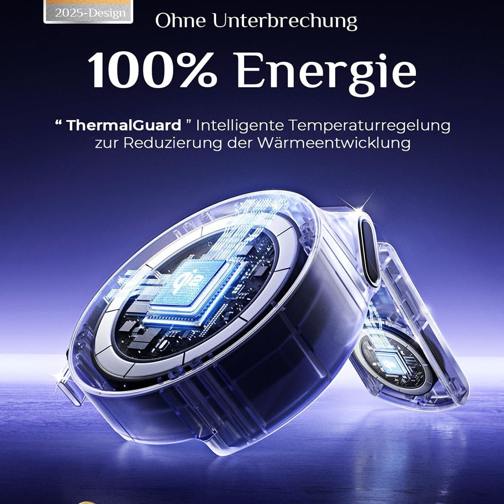 Безжично зарядно устройство за мрежа Lisen W602 2в1, 15W, 1.67A, Черно YL0324090008