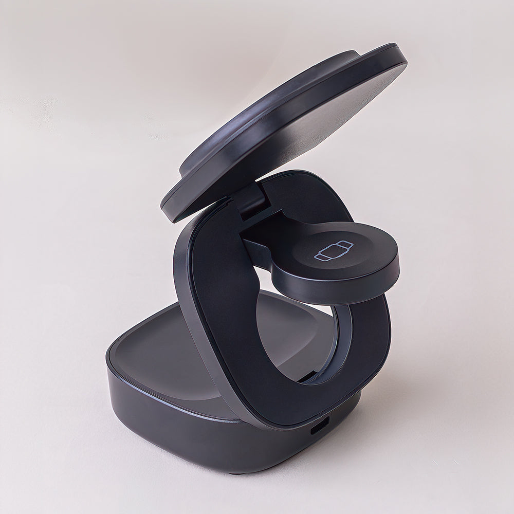 Безжично зарядно устройство за мрежа MaXlife MXWC-06 3в1, 15W, 1.67A, Черно