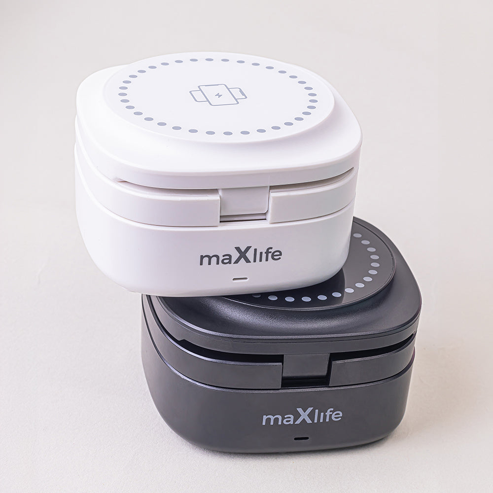 Безжично зарядно устройство за мрежа MaXlife MXWC-06 3в1, 15W, 1.67A, Черно