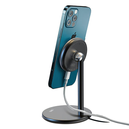 Безжично зарядно устройство за мрежа XO Design CX007, 15W, 1.67A, Черно