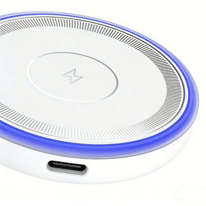 Безжично зарядно устройство XO Design CX042, 15W, 1.67A, бяло