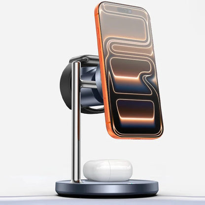 Yesido DS40 3in1 Wireless Network Charger, 25W, 1.67A, Black