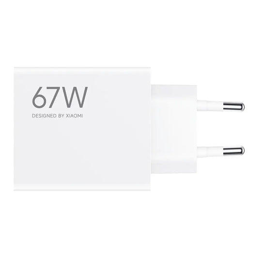 Зарядно за мрежа Xiaomi, 67W, 6.2A, 1 x USB-A, Бяло BHR07SKEU