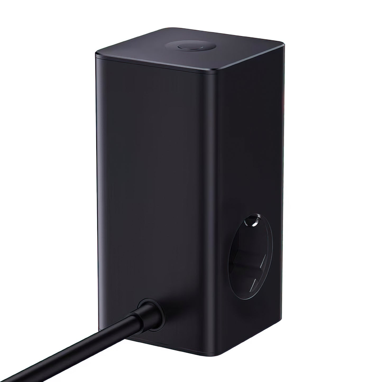 Зарядно устройство Baseus PowerCombo Tower, 100W, 5A, 2 x Schuko - 2 x USB-A - 2 x USB-C, Черно E00023609113-00
