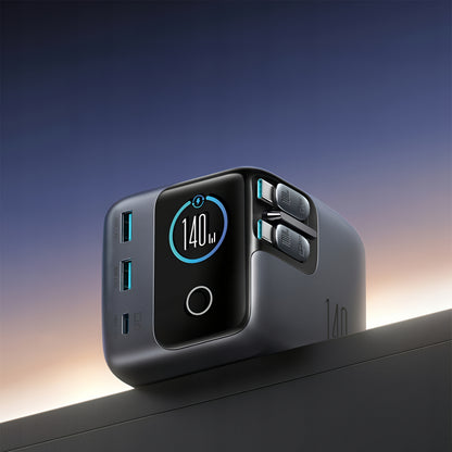 Станция за зареждане с USB-C кабел Joyroom Podix JR-TRD01, 140W, 1 x USB-C - 2 x USB-A, Сив