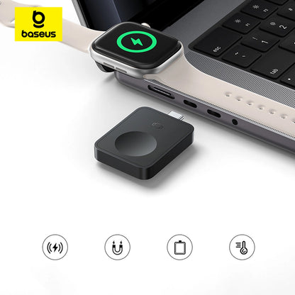 Безжично зарядно устройство Baseus MagPro за Apple Watch Series