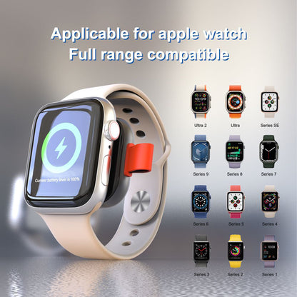 Безжично зарядно устройство Lito LC03 за Apple Watch Series, Черно