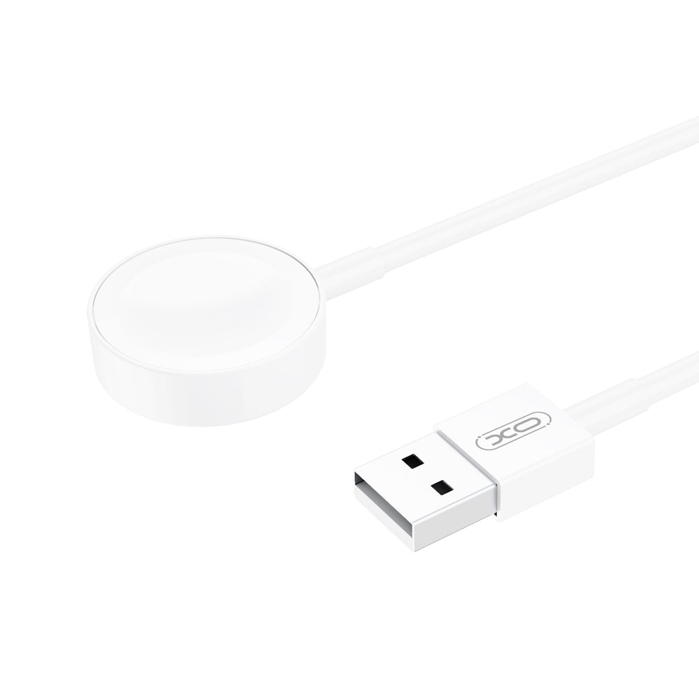 Безжично зарядно устройство XO Design CX012 за Apple Watch Series, USB-A, Бяло