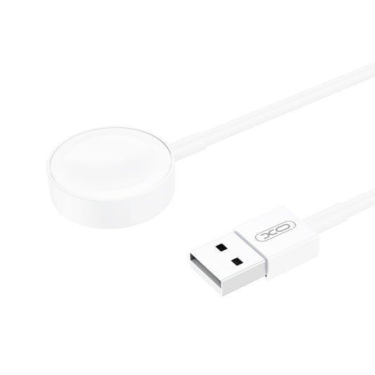 Безжично зарядно устройство XO Design CX012 за Apple Watch Series, USB-A, Бяло