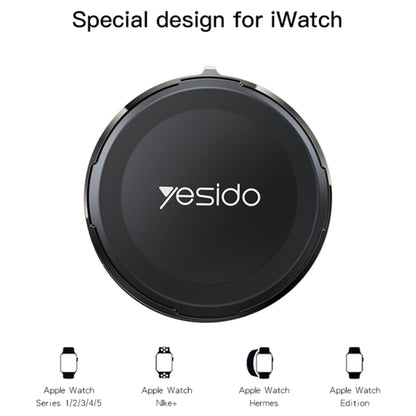 Yesido DS18 Wireless Charger for Apple Watch Series, Black